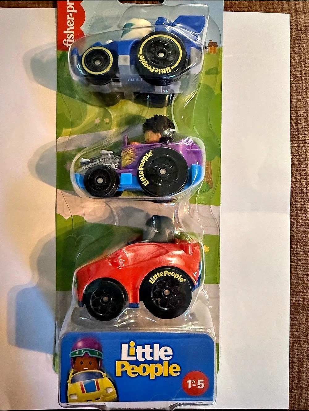 Fisher-Price Little People Vehicles 3-Piece Vehicle Set NWT